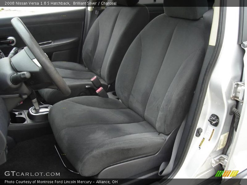 Brilliant Silver / Charcoal 2008 Nissan Versa 1.8 S Hatchback