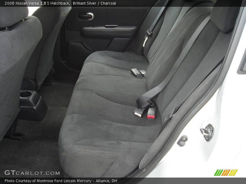 Brilliant Silver / Charcoal 2008 Nissan Versa 1.8 S Hatchback