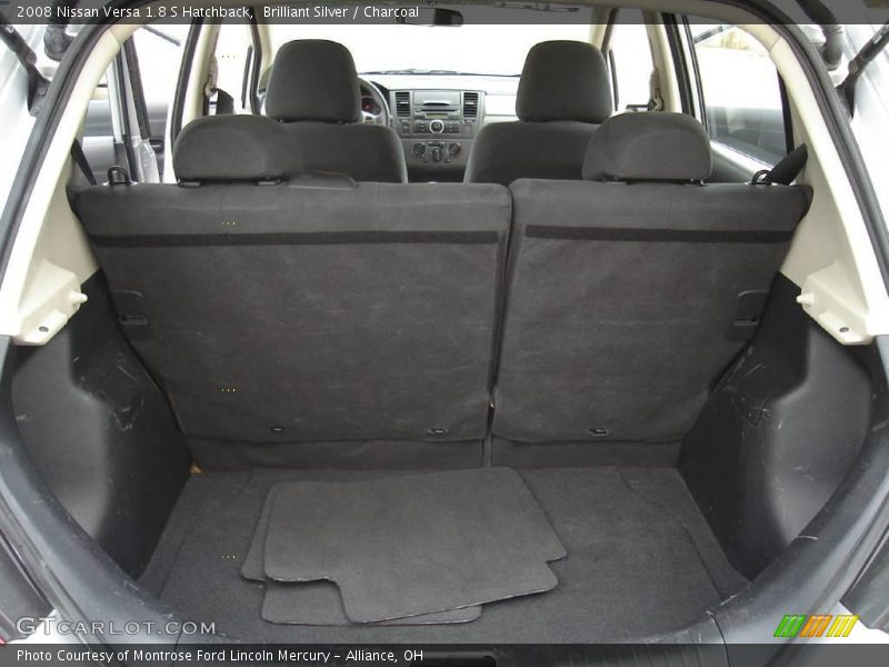 Brilliant Silver / Charcoal 2008 Nissan Versa 1.8 S Hatchback