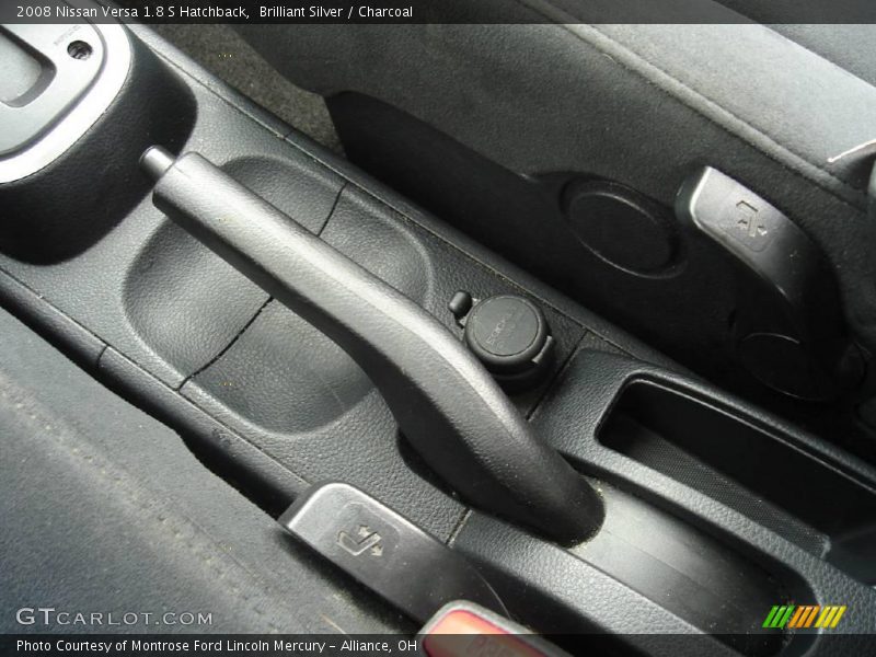 Brilliant Silver / Charcoal 2008 Nissan Versa 1.8 S Hatchback