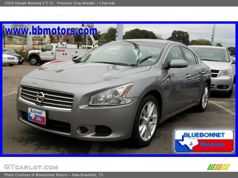 Precision Gray Metallic / Charcoal 2009 Nissan Maxima 3.5 SV