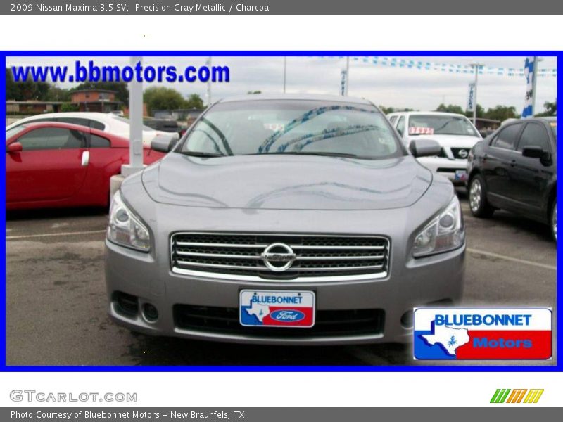 Precision Gray Metallic / Charcoal 2009 Nissan Maxima 3.5 SV
