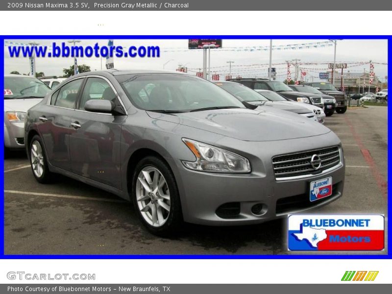 Precision Gray Metallic / Charcoal 2009 Nissan Maxima 3.5 SV