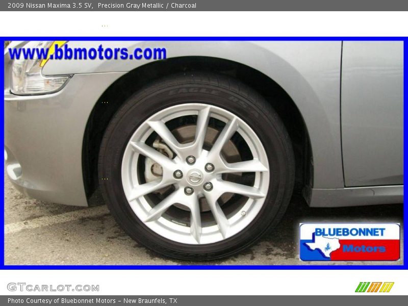 Precision Gray Metallic / Charcoal 2009 Nissan Maxima 3.5 SV