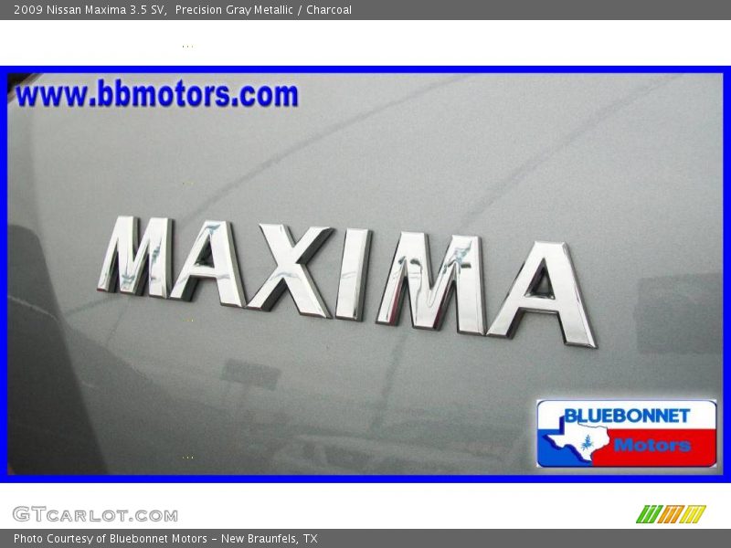 Precision Gray Metallic / Charcoal 2009 Nissan Maxima 3.5 SV