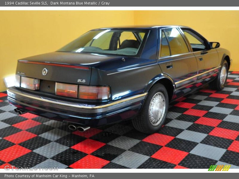 Dark Montana Blue Metallic / Gray 1994 Cadillac Seville SLS