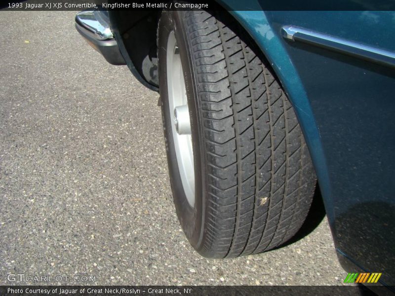 Kingfisher Blue Metallic / Champagne 1993 Jaguar XJ XJS Convertible