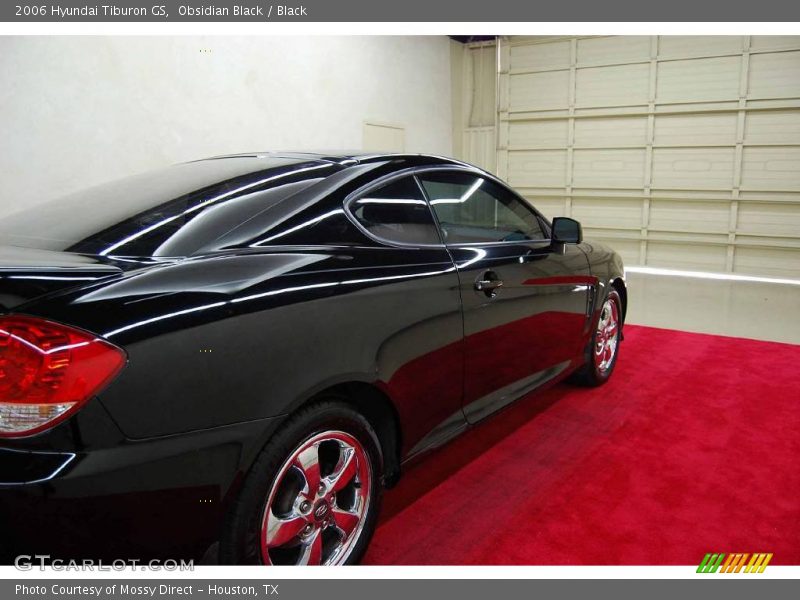 Obsidian Black / Black 2006 Hyundai Tiburon GS