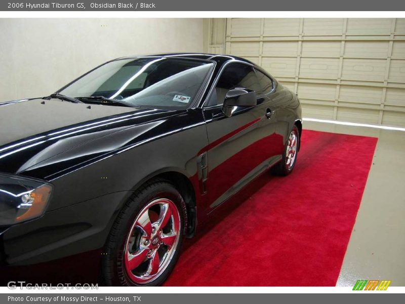 Obsidian Black / Black 2006 Hyundai Tiburon GS