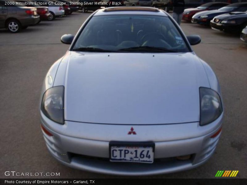 Sterling Silver Metallic / Black 2000 Mitsubishi Eclipse GT Coupe