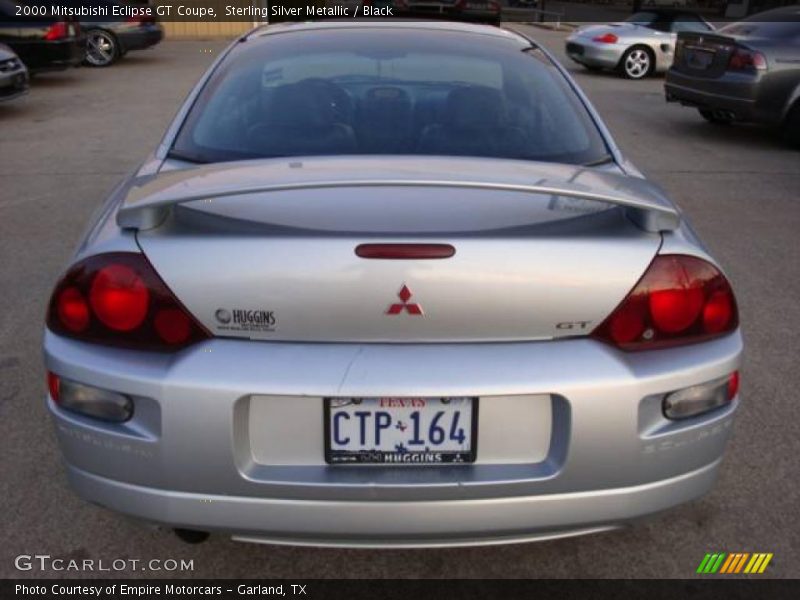 Sterling Silver Metallic / Black 2000 Mitsubishi Eclipse GT Coupe