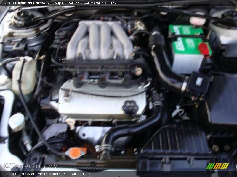 Sterling Silver Metallic / Black 2000 Mitsubishi Eclipse GT Coupe