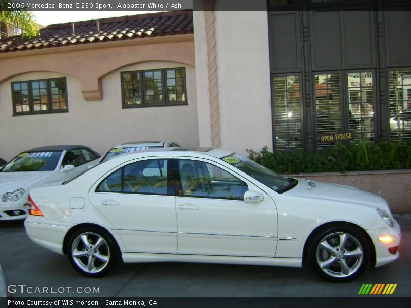 Alabaster White / Ash 2006 Mercedes-Benz C 230 Sport