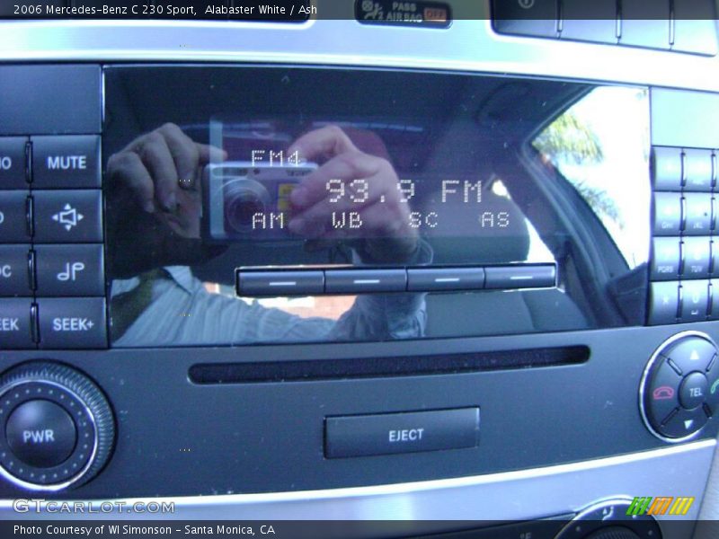 Alabaster White / Ash 2006 Mercedes-Benz C 230 Sport