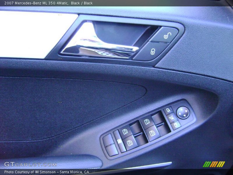 Black / Black 2007 Mercedes-Benz ML 350 4Matic