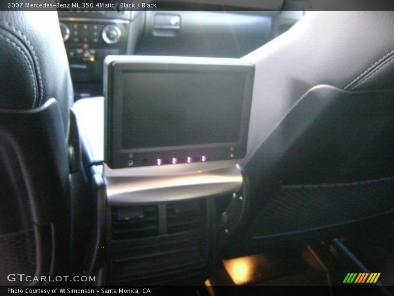 Black / Black 2007 Mercedes-Benz ML 350 4Matic