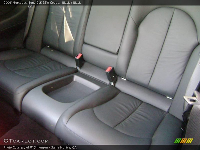 Black / Black 2006 Mercedes-Benz CLK 350 Coupe