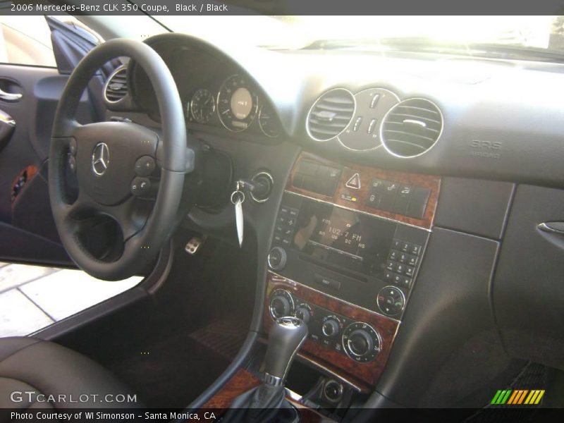 Black / Black 2006 Mercedes-Benz CLK 350 Coupe