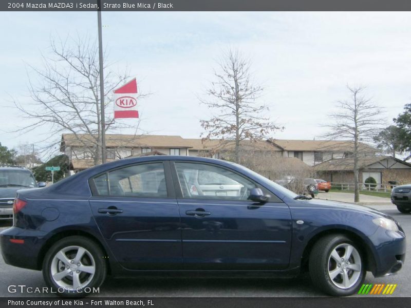 Strato Blue Mica / Black 2004 Mazda MAZDA3 i Sedan