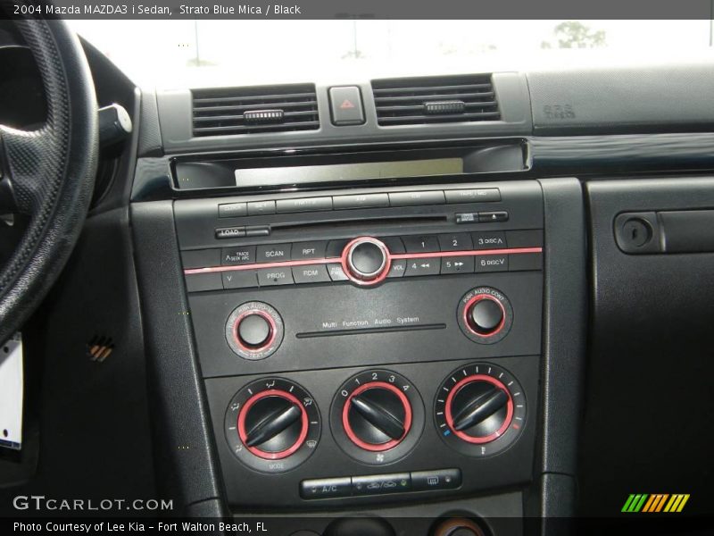 Strato Blue Mica / Black 2004 Mazda MAZDA3 i Sedan