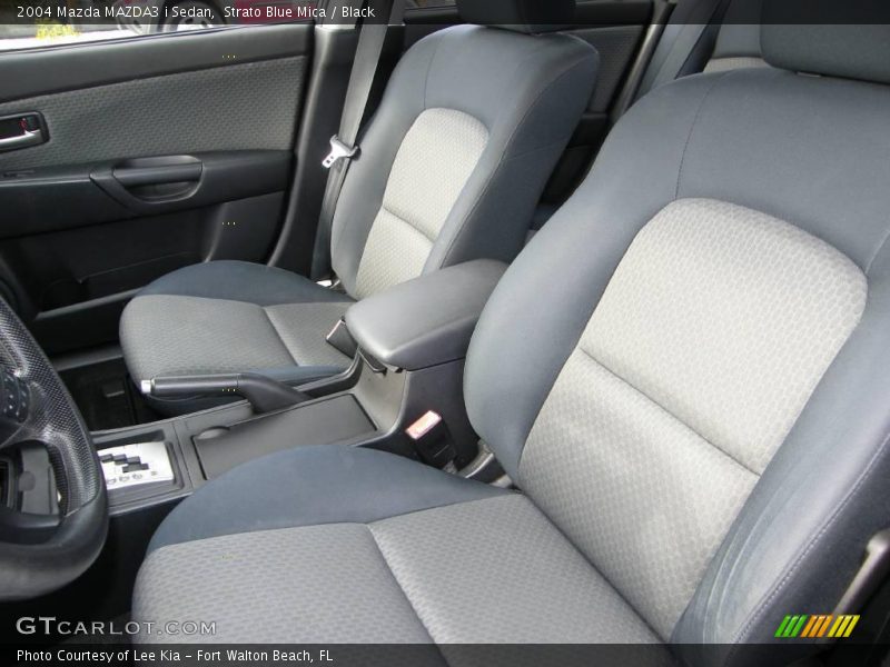 Strato Blue Mica / Black 2004 Mazda MAZDA3 i Sedan