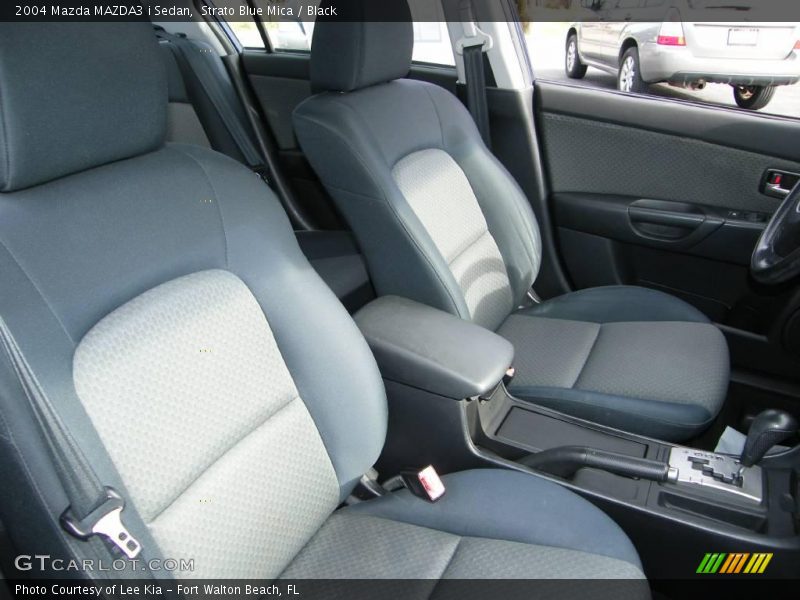 Strato Blue Mica / Black 2004 Mazda MAZDA3 i Sedan