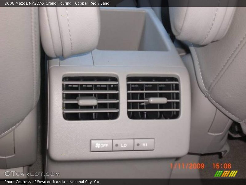 Copper Red / Sand 2008 Mazda MAZDA5 Grand Touring