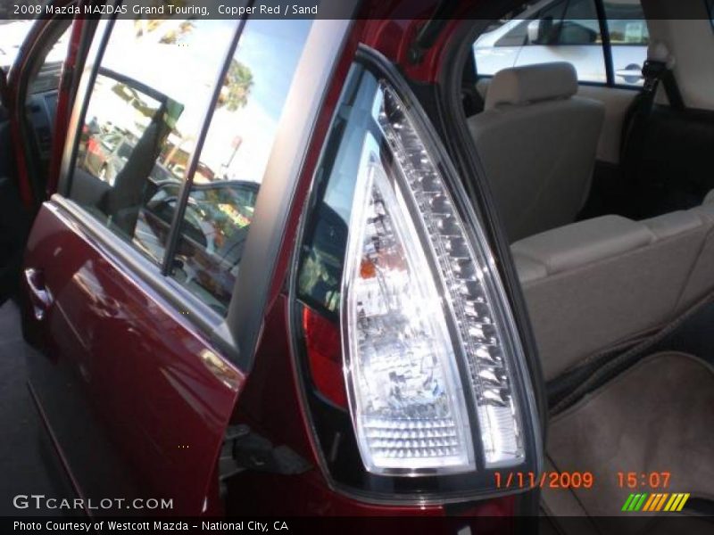 Copper Red / Sand 2008 Mazda MAZDA5 Grand Touring