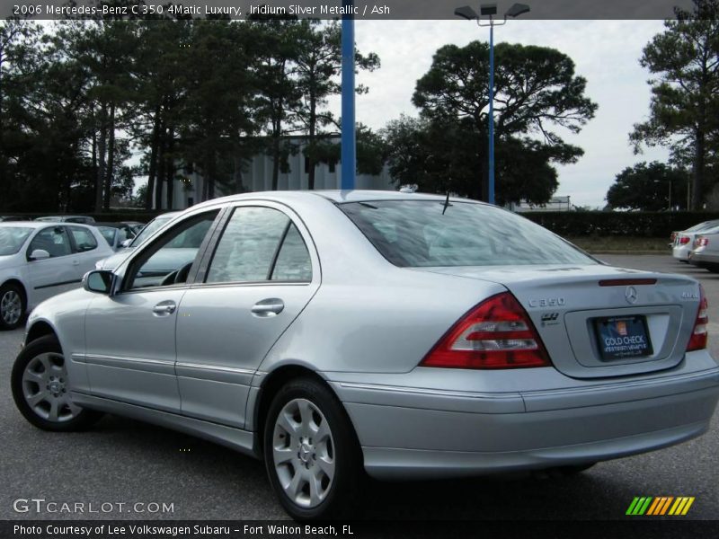 Iridium Silver Metallic / Ash 2006 Mercedes-Benz C 350 4Matic Luxury