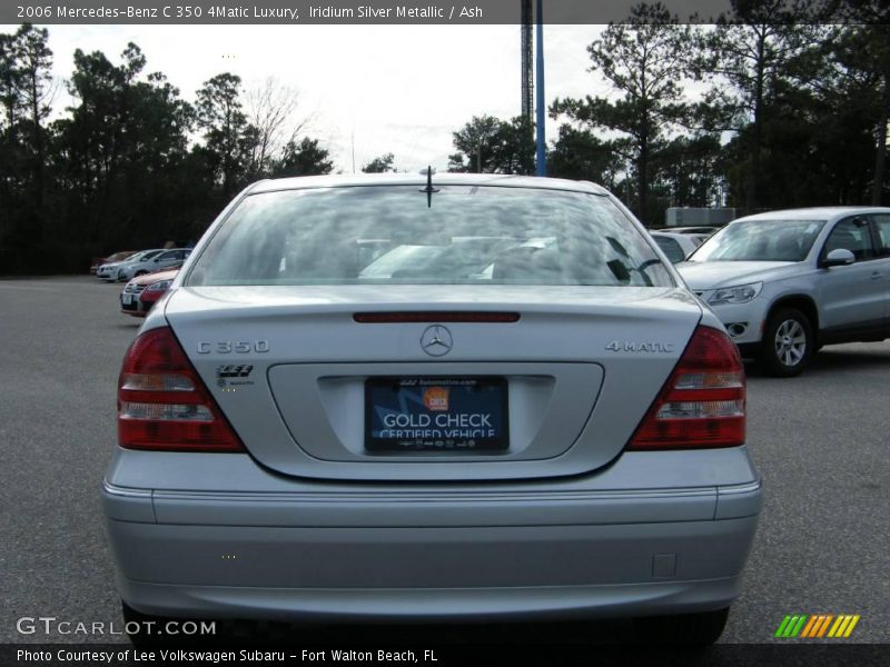 Iridium Silver Metallic / Ash 2006 Mercedes-Benz C 350 4Matic Luxury
