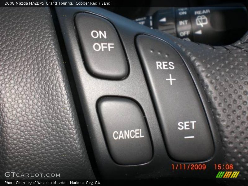 Copper Red / Sand 2008 Mazda MAZDA5 Grand Touring