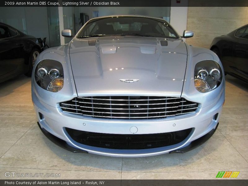 Lightning Silver / Obsidian Black 2009 Aston Martin DBS Coupe