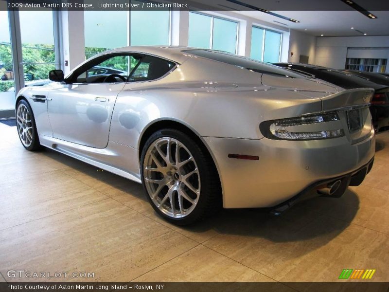 Lightning Silver / Obsidian Black 2009 Aston Martin DBS Coupe