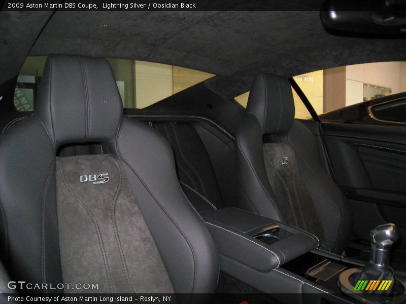 Lightning Silver / Obsidian Black 2009 Aston Martin DBS Coupe