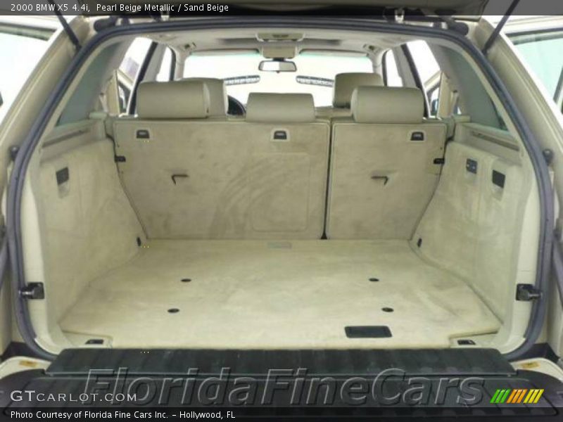 Pearl Beige Metallic / Sand Beige 2000 BMW X5 4.4i