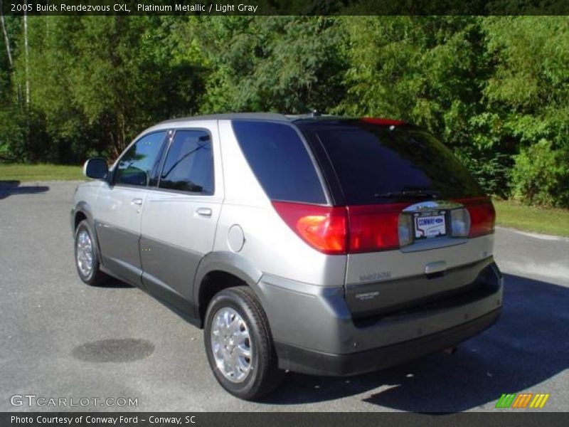 Platinum Metallic / Light Gray 2005 Buick Rendezvous CXL