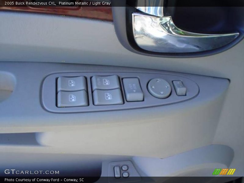 Platinum Metallic / Light Gray 2005 Buick Rendezvous CXL