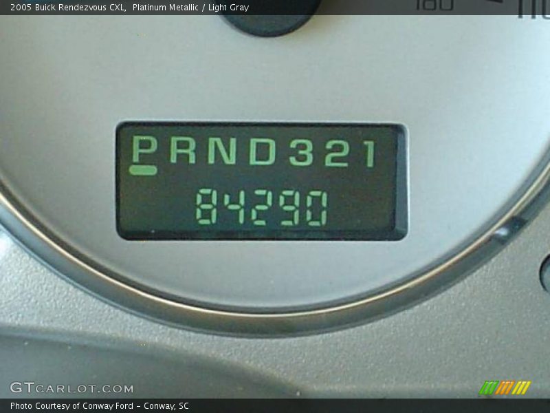Platinum Metallic / Light Gray 2005 Buick Rendezvous CXL
