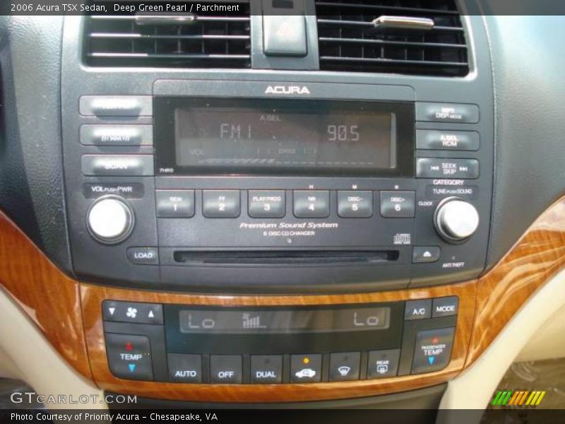 Audio System of 2006 TSX Sedan