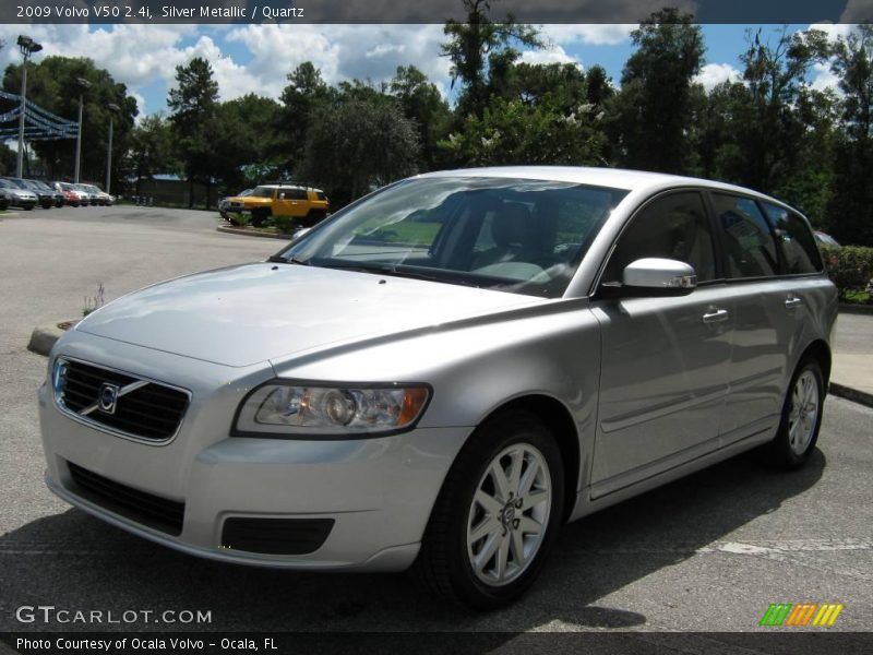 Silver Metallic / Quartz 2009 Volvo V50 2.4i
