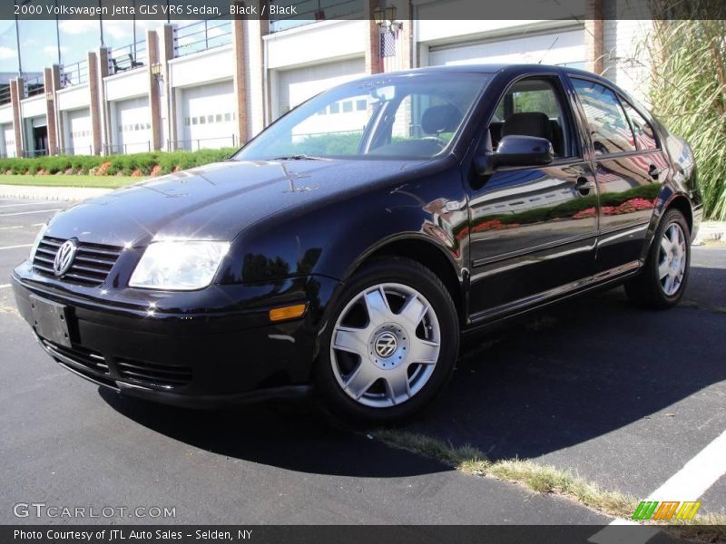 Black / Black 2000 Volkswagen Jetta GLS VR6 Sedan
