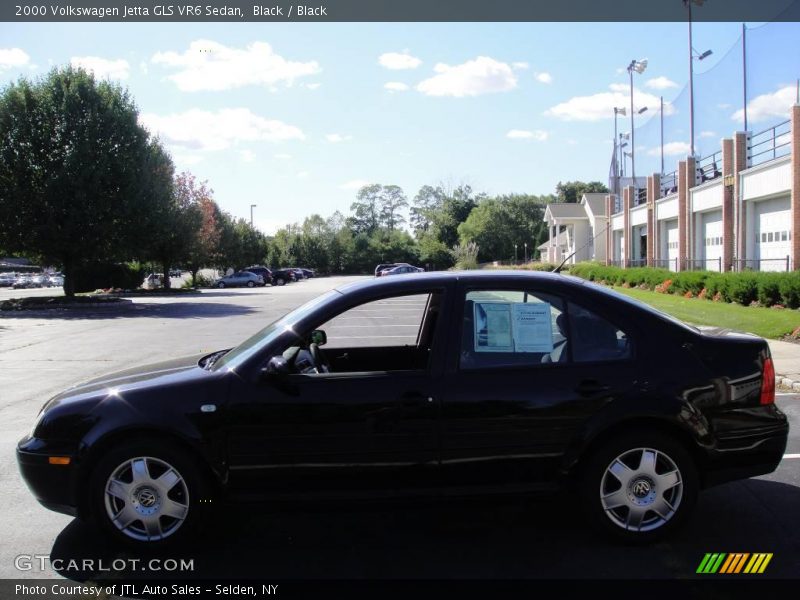 Black / Black 2000 Volkswagen Jetta GLS VR6 Sedan