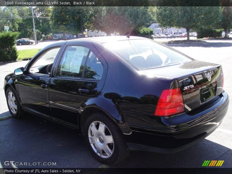 Black / Black 2000 Volkswagen Jetta GLS VR6 Sedan