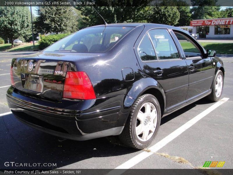 Black / Black 2000 Volkswagen Jetta GLS VR6 Sedan