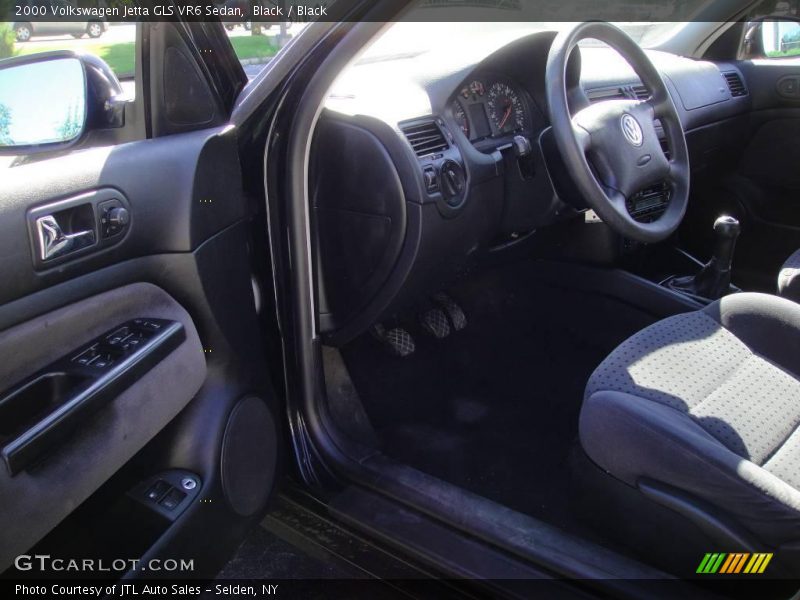 Black / Black 2000 Volkswagen Jetta GLS VR6 Sedan