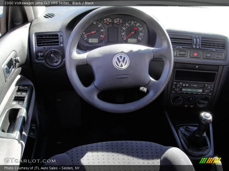 Black / Black 2000 Volkswagen Jetta GLS VR6 Sedan