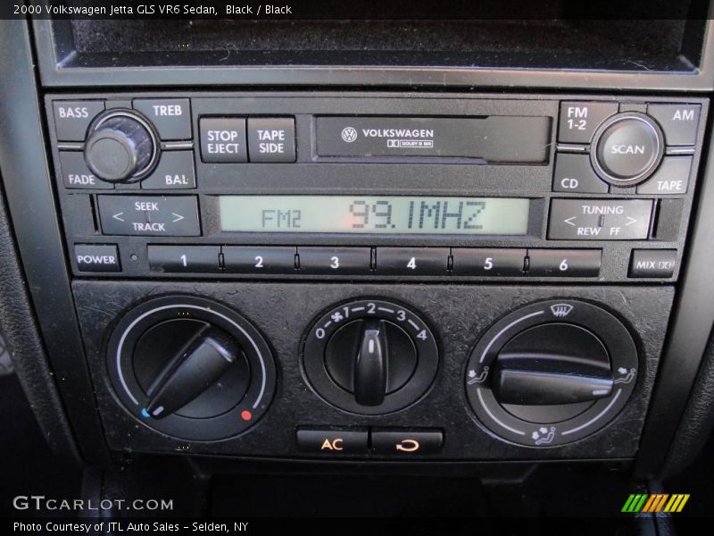 Black / Black 2000 Volkswagen Jetta GLS VR6 Sedan