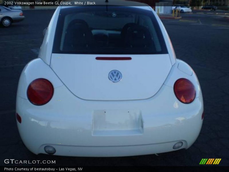 White / Black 2002 Volkswagen New Beetle GL Coupe