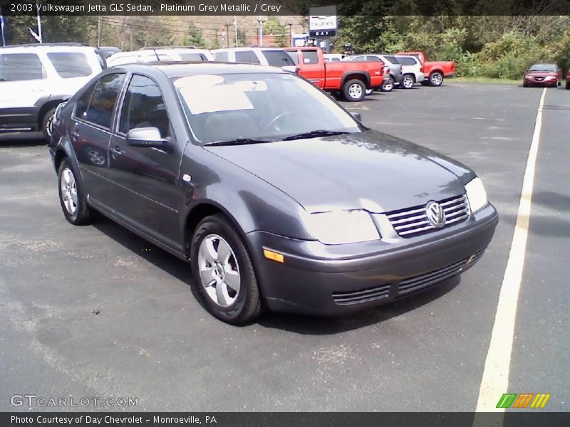 Platinum Grey Metallic / Grey 2003 Volkswagen Jetta GLS Sedan
