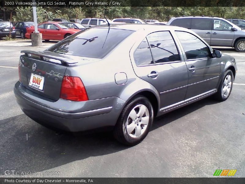 Platinum Grey Metallic / Grey 2003 Volkswagen Jetta GLS Sedan